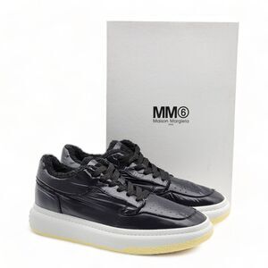 MM6 Maison Margiela Shearling-Lined Low-Top Sneakers EU 43 US 10 - New $585